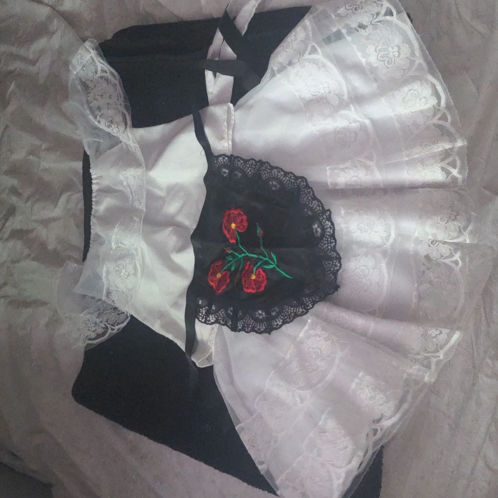 Veracruz style Mexican dress